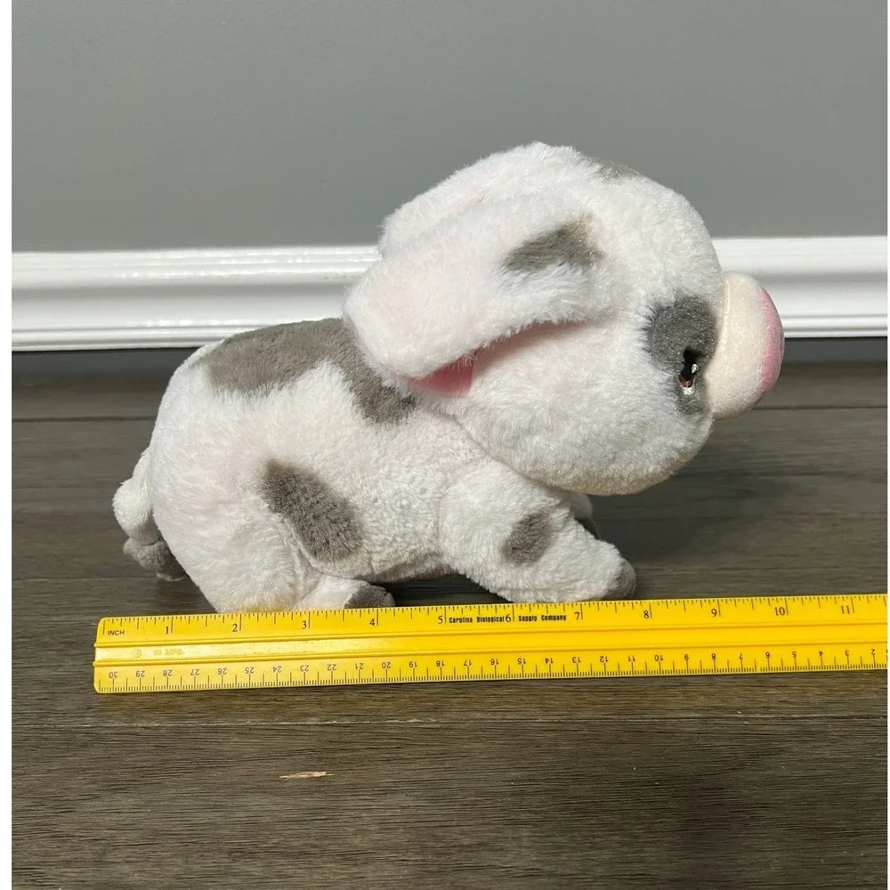 Disney Moana Pua Pig Plush Stuffed Animal‎ Toy Spot Gray Pink